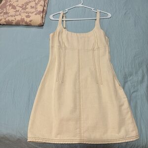 Khaki Urban Outfitters mini dress